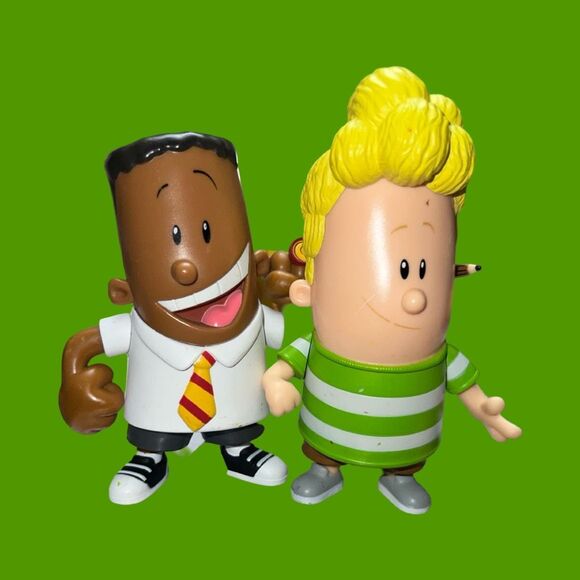Captain Underpants Just Play Harold & George Figures - Picture 1 of 4